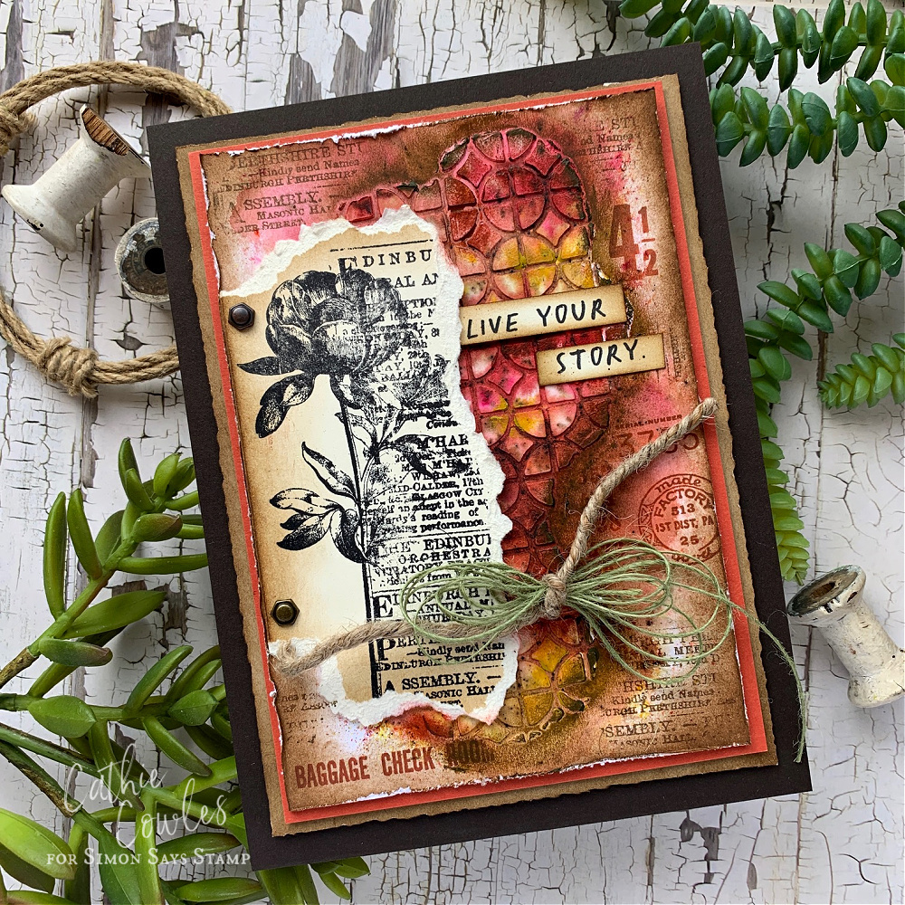 New Tim Holtz Stamps & Stencils from Stampers Anonymous - Daydreams In Paper
