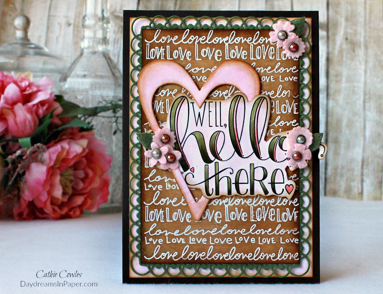 Handmade Card with Tammy Tutterow Designs Stamp