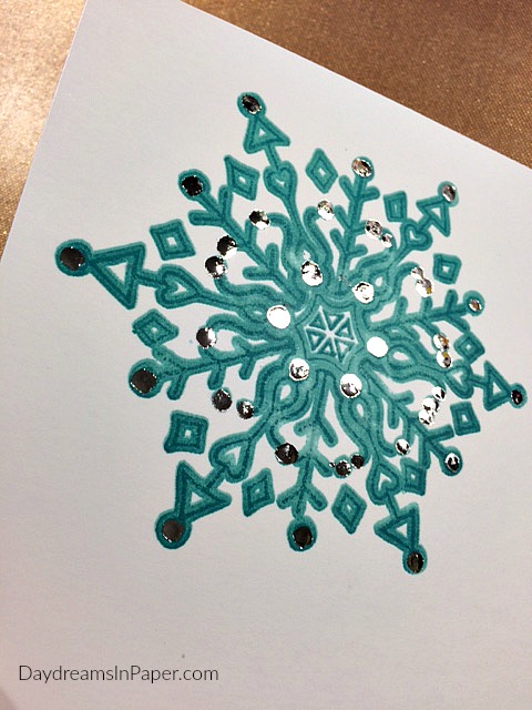 Deco Foil on Snowflake