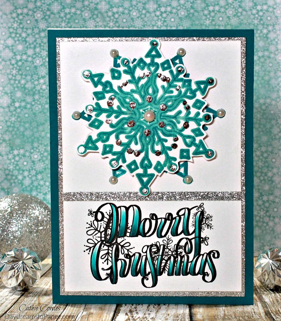Handmade Christmas Card with Tammy Tutterow Designs