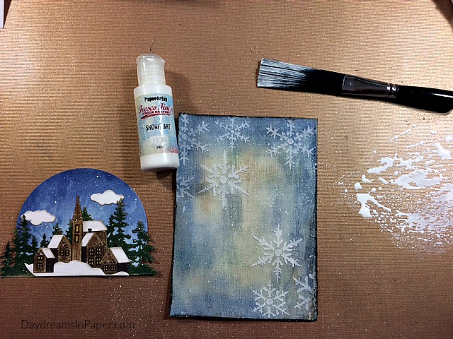 Creating Second Background Scene for Handmade Card Step 8