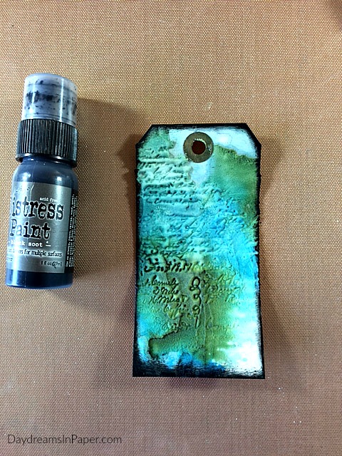 Creating An Embossed Mixed Media Background Step 6