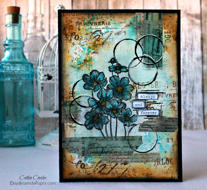 Handmade Card with Carabelle Studio Stamp