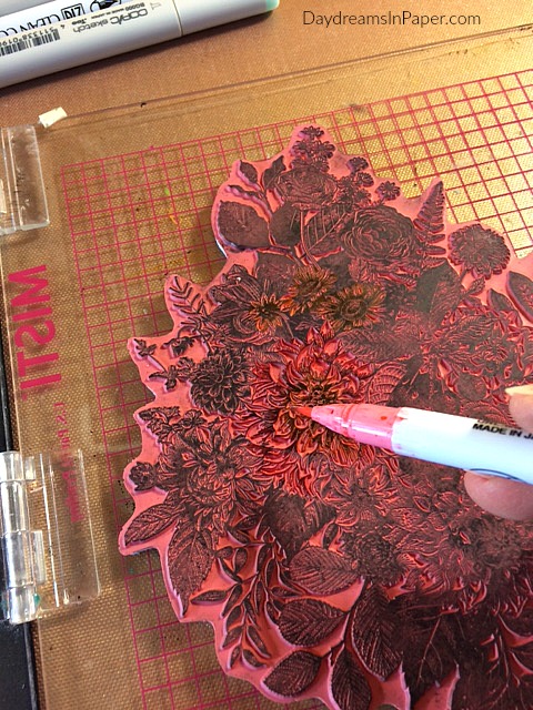 Creating Art with an Intricate Stamp - Step 3