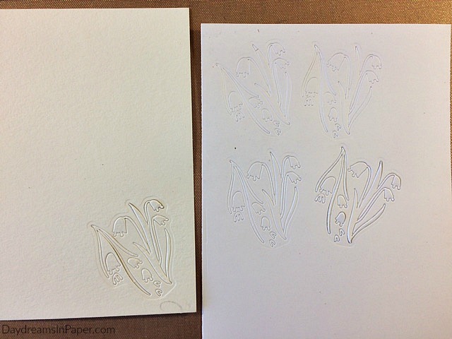 Card with Dimensional Flowers - Step 16