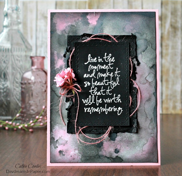 Handmade Card using Tim Holtz Products