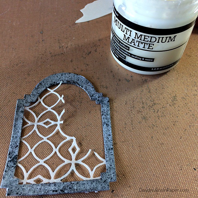 Creating A Stone Window for Handmade Card - Step 9