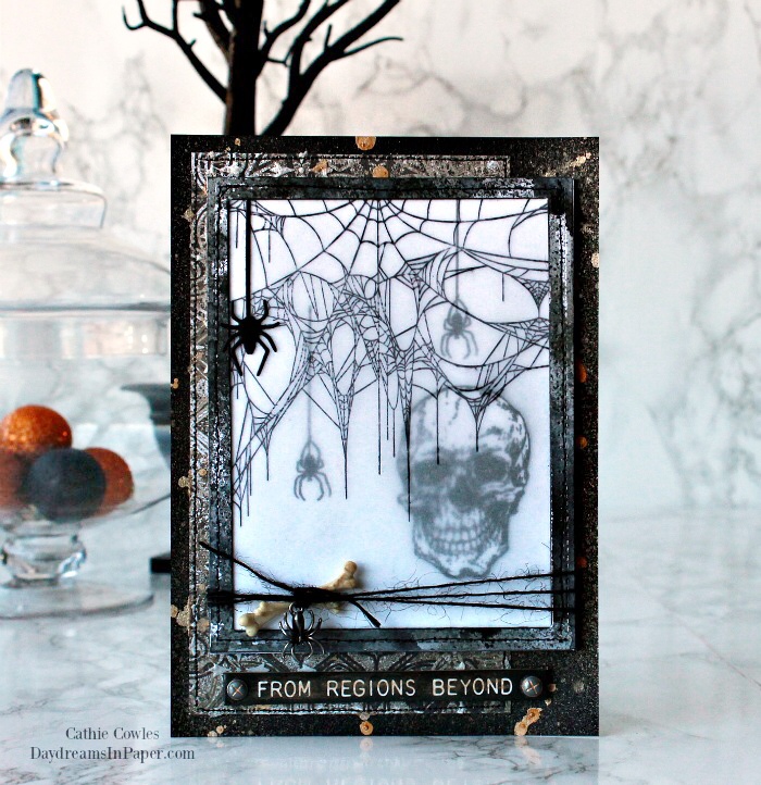 Halloween Card with Fade-In Background Technique