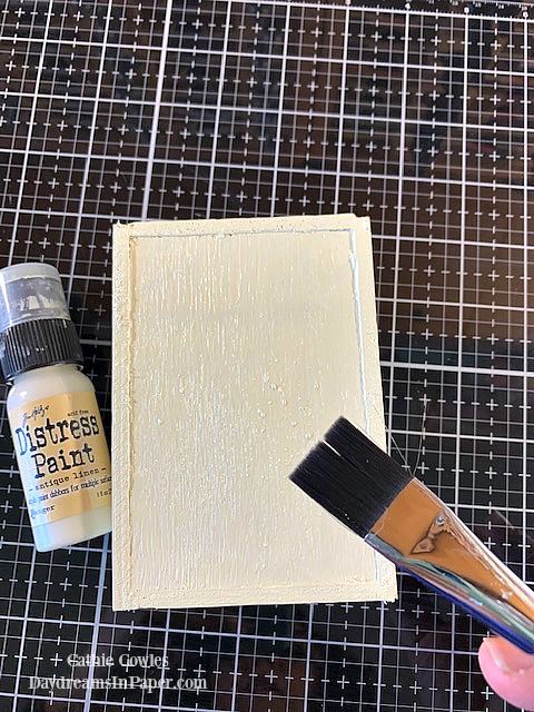 Faux Etched Wood Tutorial - Step 2
