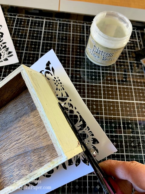 Faux Etched Wood Tutorial - Step 6