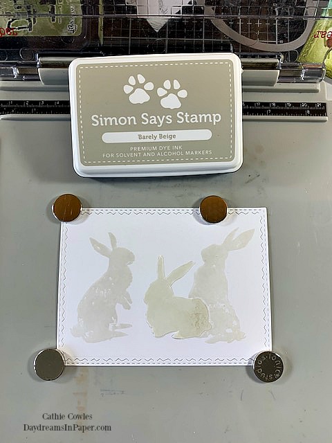 Solid Stamp Coloring - Step 1