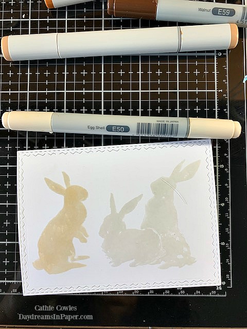 Solid Stamp Coloring - Step 2