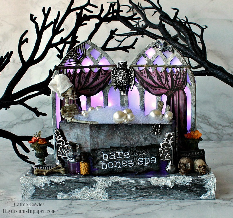 Creating a Halloween Stage - Bare Bones Spa
