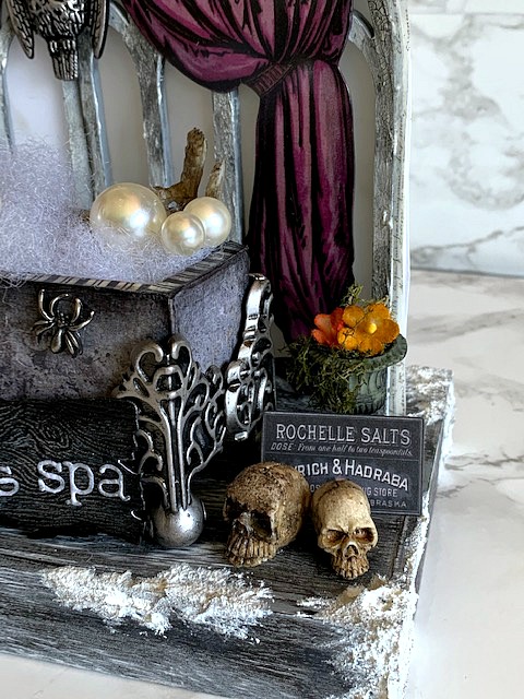 Creating a Halloween Stage - Bare Bones Spa